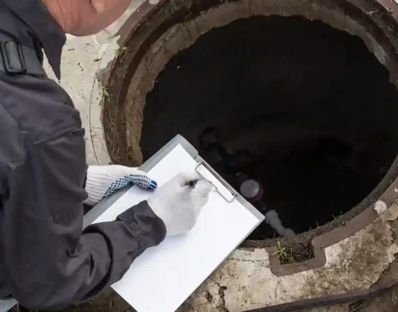 Septic inspection process